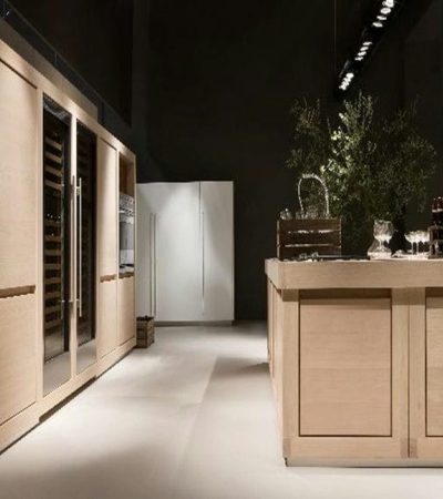 wood-100-effeti-cucine.jpg cucina wood 100% in stile toscano vista laterale moderna ed elegante